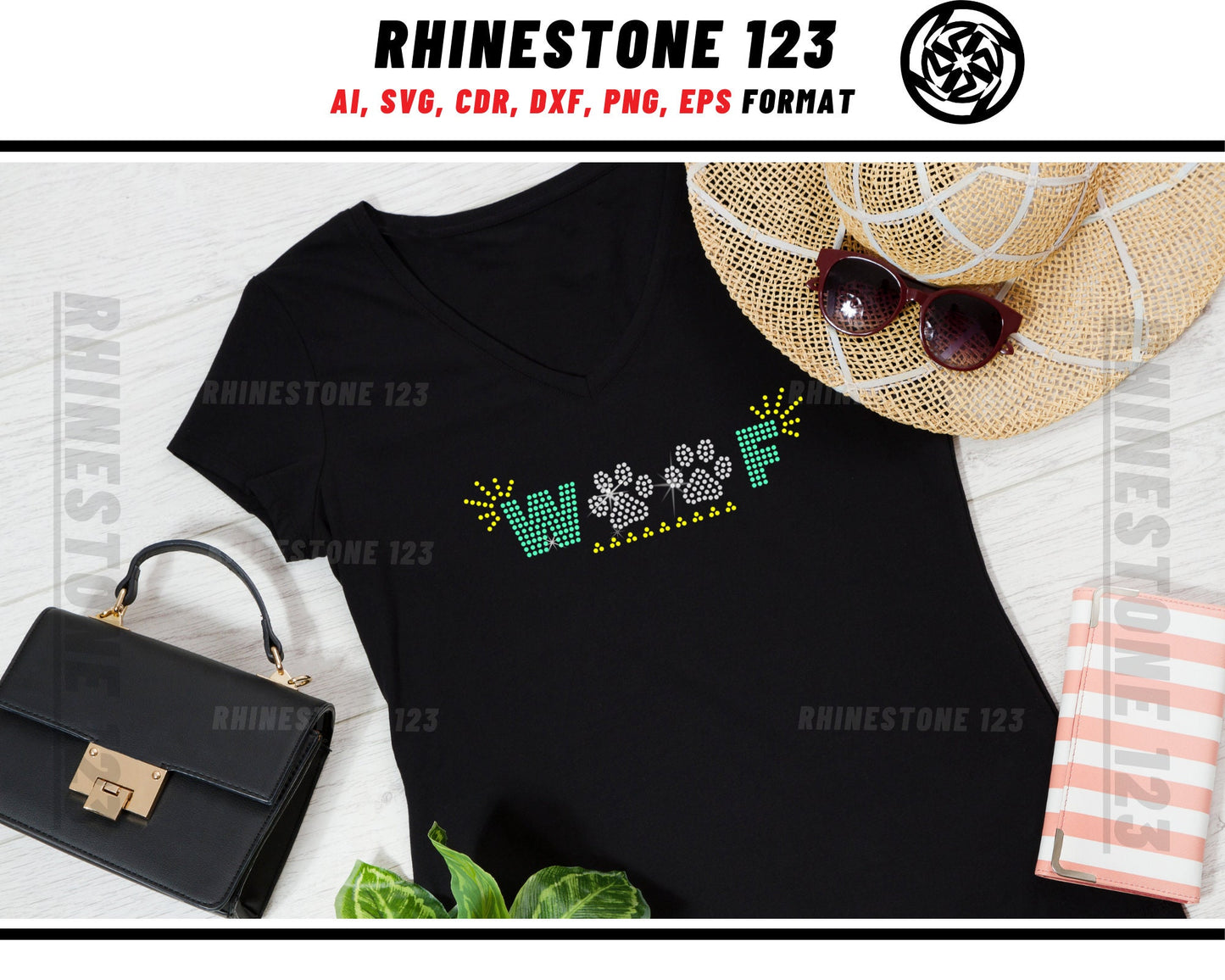 Rhinestone Template, cricut, silhouette, Rhinestone SVG, Rhinestone File for SS10, PNG, AI, cdr, dxf, eps