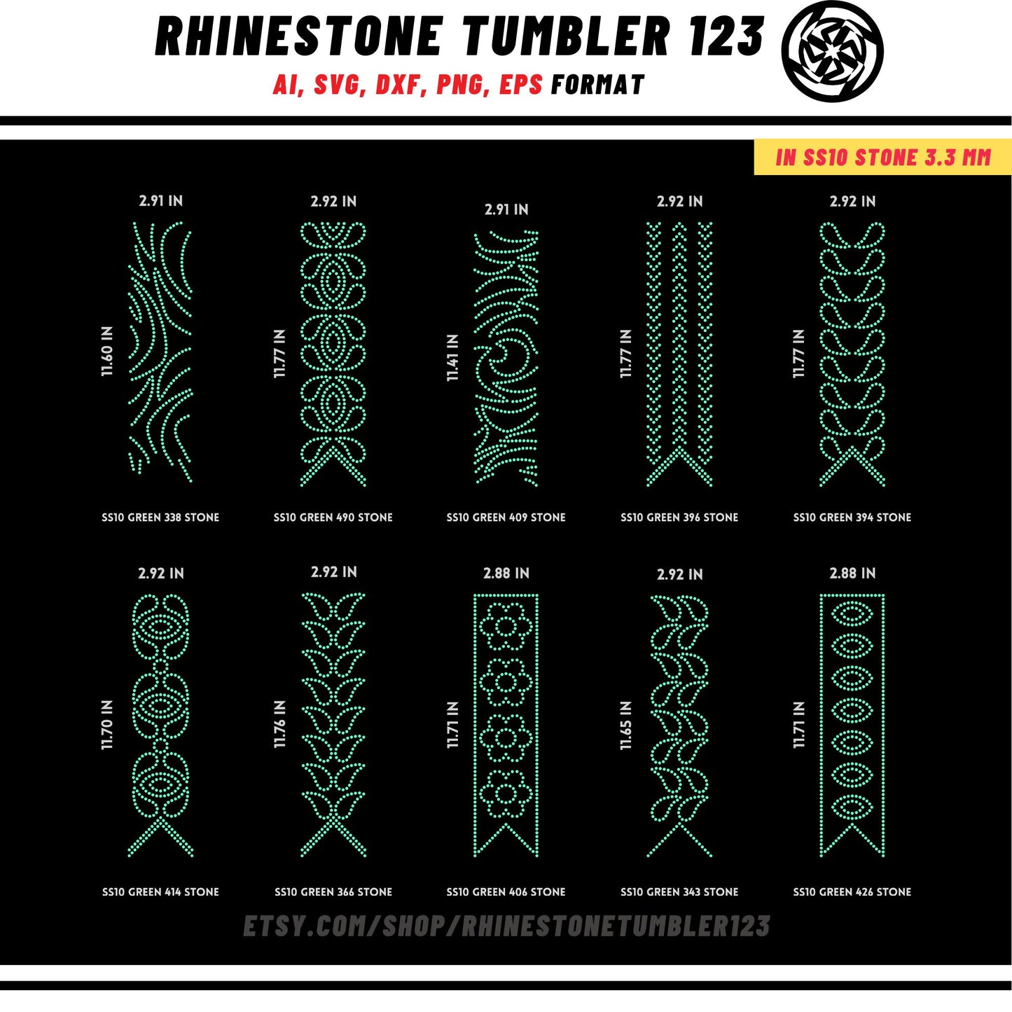 20 Cheer Bow Rhinestone Template, V tail, 3 inch rhinestone digital download for cricut, svg, eps, png, dxf, ai, cdr, SS10 SET0805-3
