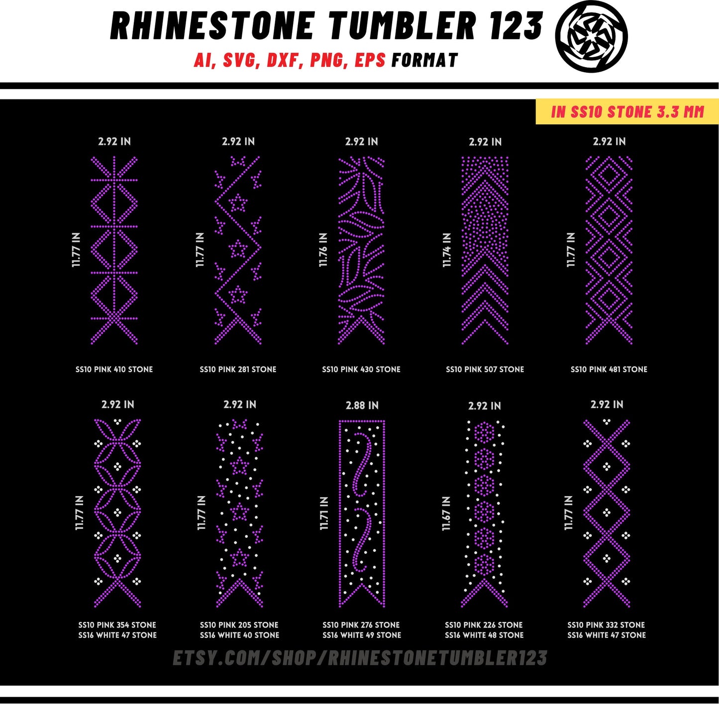 20 Cheer Bow Rhinestone Template, V tail, 3 inch rhinestone digital download for cricut, svg, eps, png, dxf, ai, cdr, SS10 SET0805-2