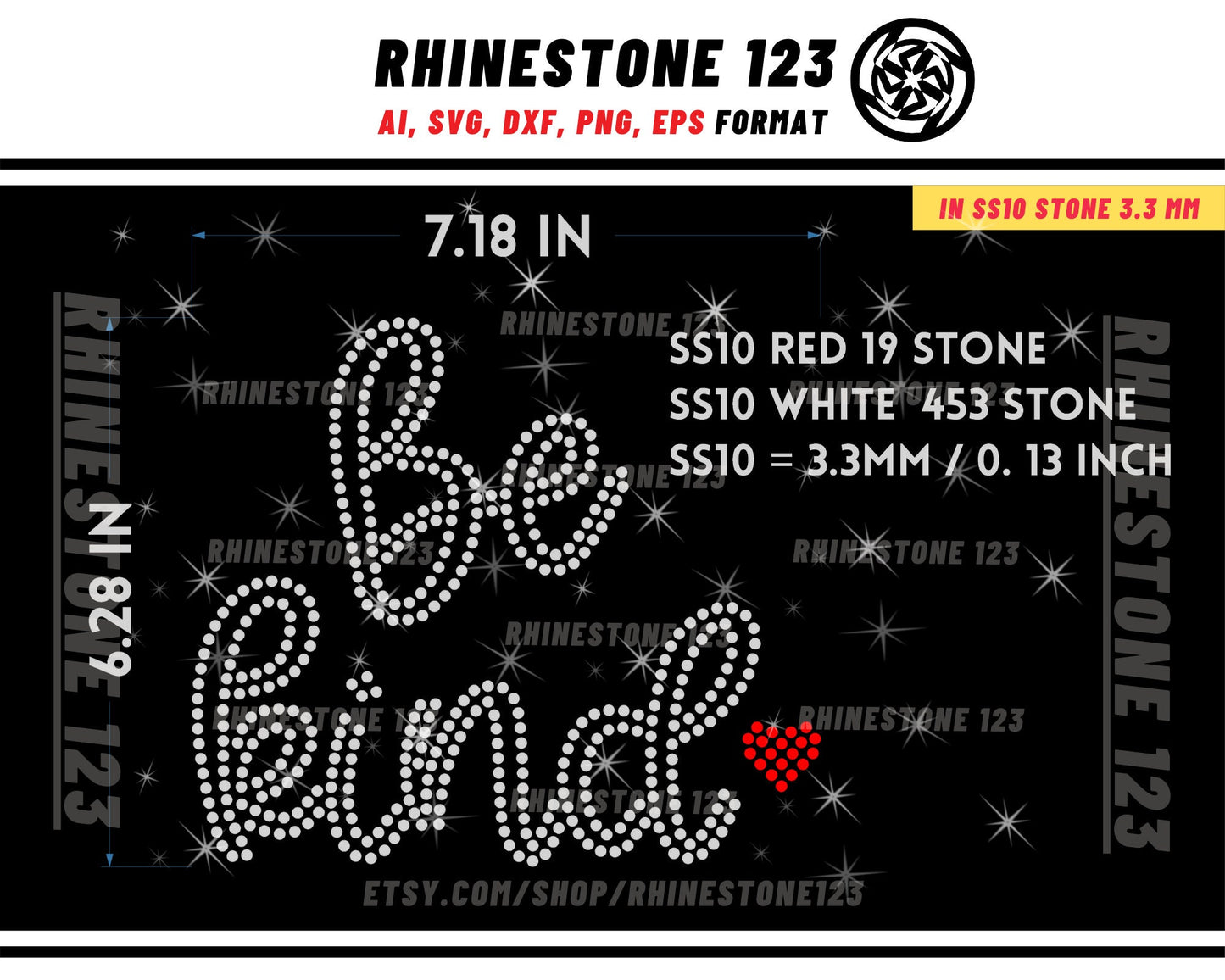 BE KIND Rhinestone Template for Cricut rhinestone template material rhinestone 10ss Instant Download File ai svg png cdr dxf eps