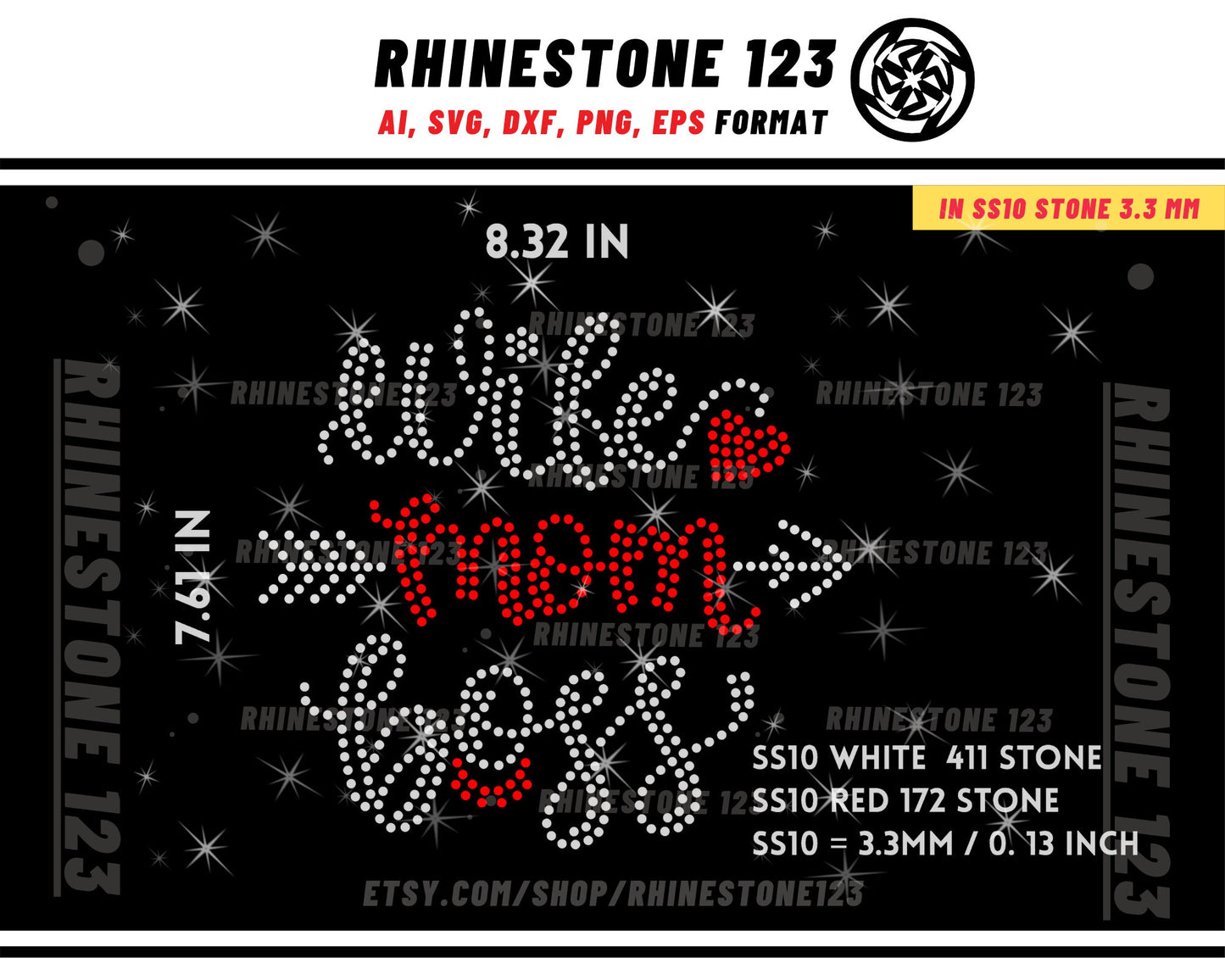 Wife Mom Boss Rhinestone Templates for Cricut rhinestone template material rhinestone SS10 Instant Download File ai svg png cdr dxf eps