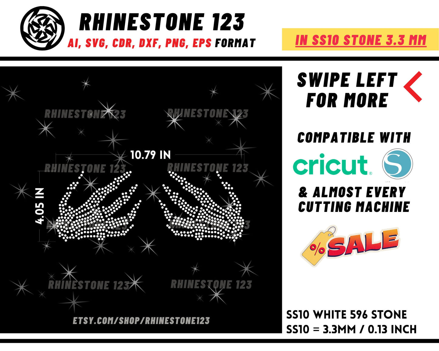 Skeleton Hands on Boobs Rhinestone Template Cutting File for SS10 Rhinestone SVG template for cricut silhouette cameo PNG AI cdr dxf eps