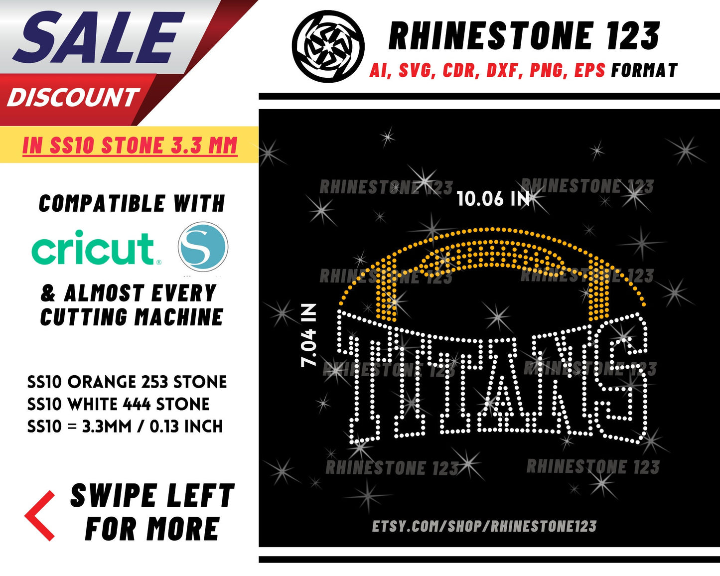 Titans Football Rhinestone Template, Rhinestone SVG, cricut, silhouette, Rhinestone File for SS10, PNG, AI, cdr, dxf, eps