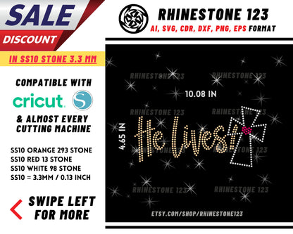 Christian He Lives Rhinestone Template, cricut, silhouette, Rhinestone SVG, Rhinestone File for SS10, PNG, AI, cdr, dxf, eps