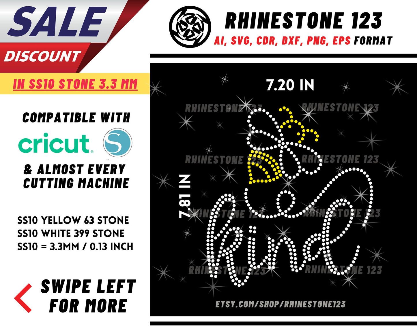 Bee Hive Be Kind Rhinestone Template, Rhinestone File for SS10, Rhinestone SVG, cricut, silhouette, PNG, AI, cdr, dxf, eps