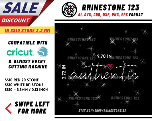 Authentic Rhinestone Template for Cricut rhinestone template material rhinestone SS10 Instant Download File svg eps png dxf ai cdr