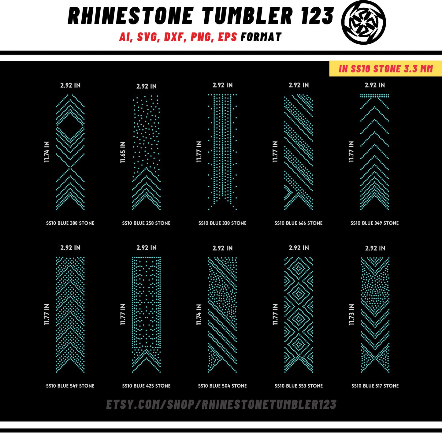 20 Cheer Bow Rhinestone Template, V tail, 3 inch rhinestone digital download for cricut, svg, eps, png, dxf, ai, cdr, SS10 SET0505-3